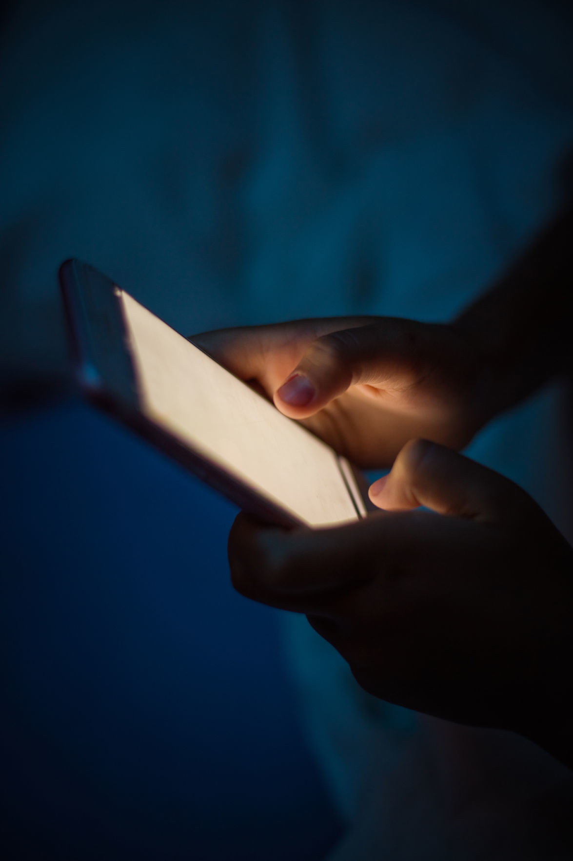 Looking at smartphone (copy)
